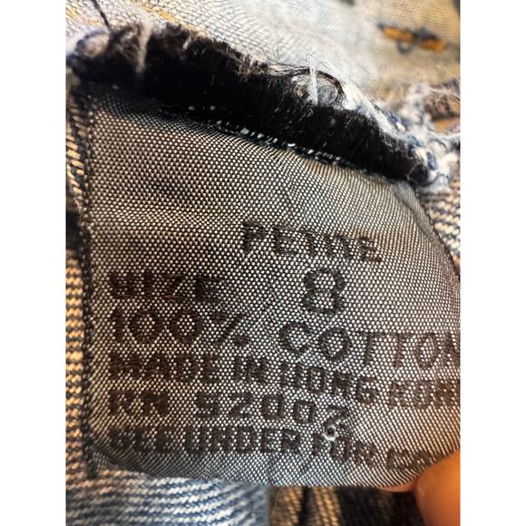 VINTAGE LIZWEAR by LIZ CLAIBORNE Denim Skirt in Size 8 Petite - Picture 7 of 7